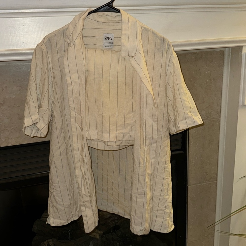 off white shirt set